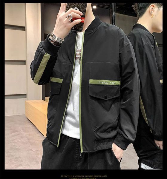 zipper cardigan with packet casual coats mens designer sport clothing crew neck contrast color mens jackets, Black;brown
zipper cardigan with packet casual coats mens designer sport clothing crew neck contrast color mens jackets, Black;brown