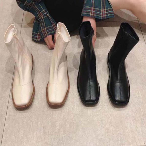 fashion color matching round head women long boots female martin casual wild non-slip leather women's boots cowboy booties sh10 p20, Black
fashion color matching round head women long boots female martin casual wild non-slip leather women's boots cowboy booties sh10 p20, Black