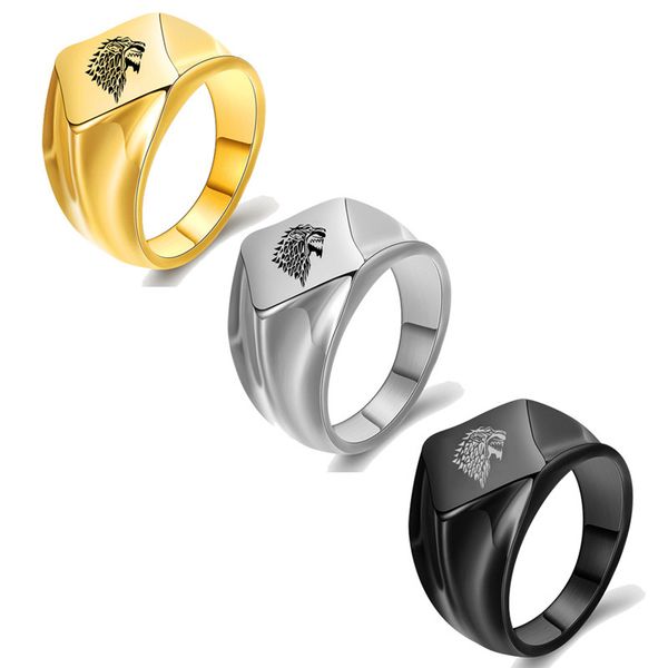 2020 sale fine jewelry jewelry wolf head stainless steel men's ring crystal from swarovskis retro minimalism 3 colors, Golden;silver
2020 sale fine jewelry jewelry wolf head stainless steel men's ring crystal from swarovskis retro minimalism 3 colors, Golden;silver