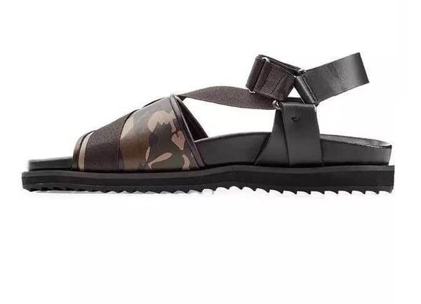 summer genuine leather gladiators men flat heel open toe rome sandalias beach shoe hombre, Black
summer genuine leather gladiators men flat heel open toe rome sandalias beach shoe hombre, Black