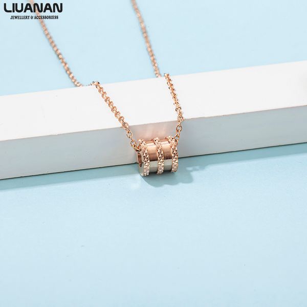 simple fashion rose gold pendant necklace stainless steel chain necklace for women lover mother gift charm choker, Silver
simple fashion rose gold pendant necklace stainless steel chain necklace for women lover mother gift charm choker, Silver