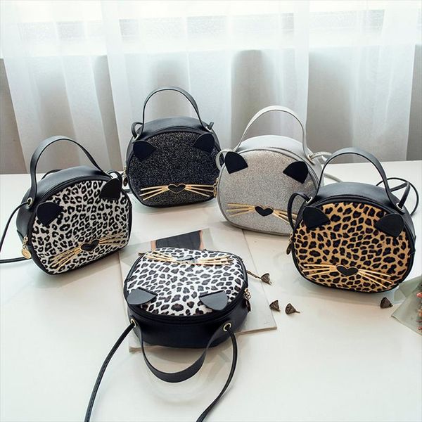 cute cat shoulder bags for women 2020 leopard print crossbody bag mini handbag pu leather phone coin purse round female lady bag
cute cat shoulder bags for women 2020 leopard print crossbody bag mini handbag pu leather phone coin purse round female lady bag