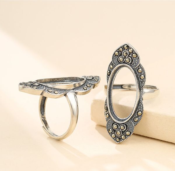 cluster rings 925 sterling silver semi mount bases blanks base blank pad ring setting jewelry findings (without stone) a5411, Golden;silver
cluster rings 925 sterling silver semi mount bases blanks base blank pad ring setting jewelry findings (without stone) a5411, Golden;silver
