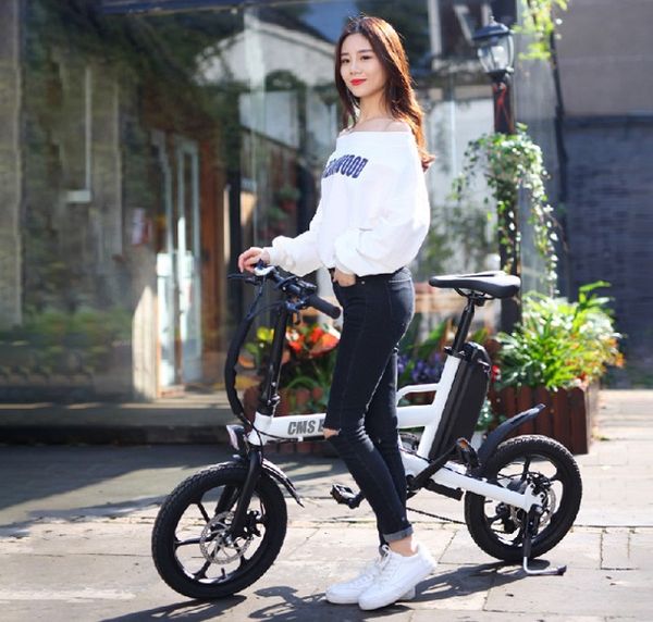 variable-speed folding electric bike 16 inch ultralight lithium battery assisted battery car small electric bicycle, Silver;blue
variable-speed folding electric bike 16 inch ultralight lithium battery assisted battery car small electric bicycle, Silver;blue