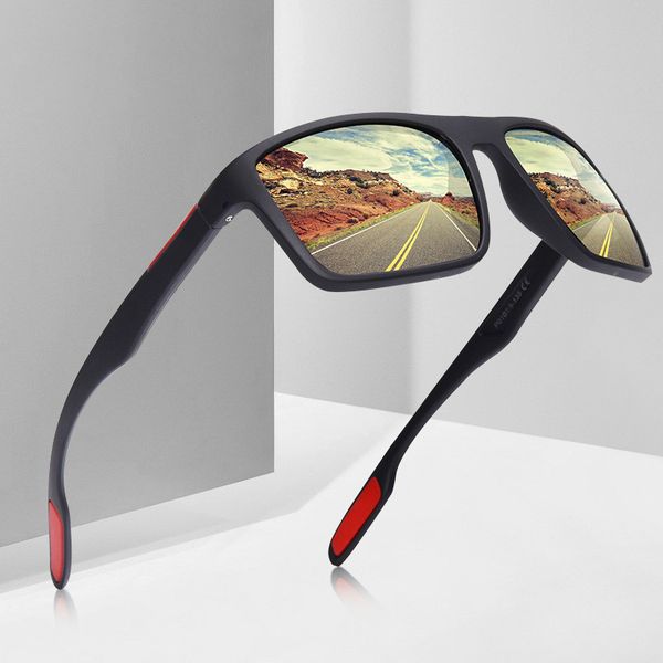classic fashion polarized sunglasses men brand design driving square frame eyewear travel fishing sun glasses male goggle uv400, White;black
classic fashion polarized sunglasses men brand design driving square frame eyewear travel fishing sun glasses male goggle uv400, White;black