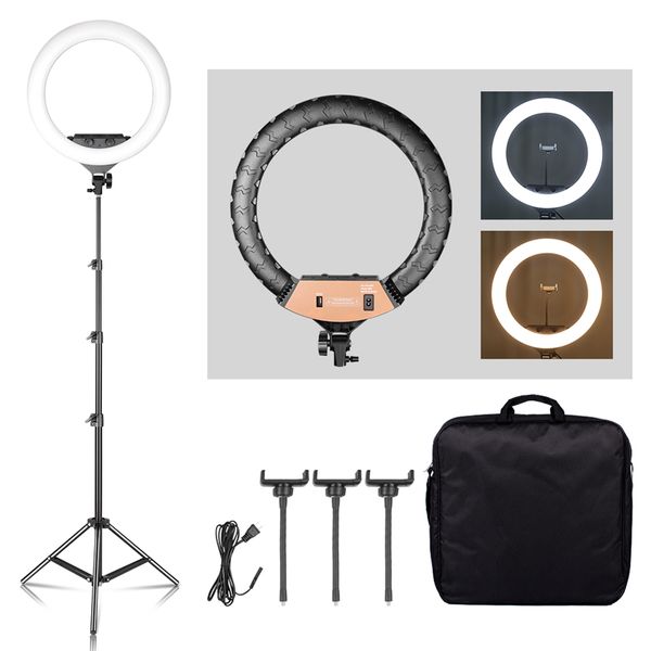 18 inch ring light 400pcs led beads dimmable 6500k led lamp with tripod studio p lamp for pgraphy makeup youtube live
18 inch ring light 400pcs led beads dimmable 6500k led lamp with tripod studio p lamp for pgraphy makeup youtube live