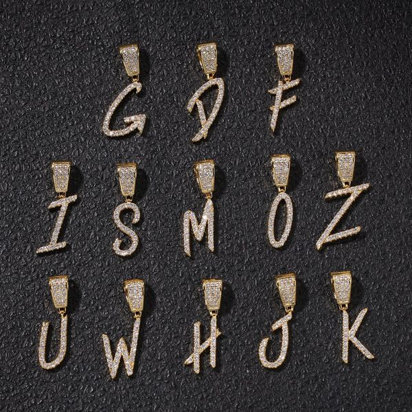 men a-z cursive initial letters name pendant necklace iced out cubic zircon 26 alphabet charm hip hop twist chain necklace statement jewelry, Silver
men a-z cursive initial letters name pendant necklace iced out cubic zircon 26 alphabet charm hip hop twist chain necklace statement jewelry, Silver
