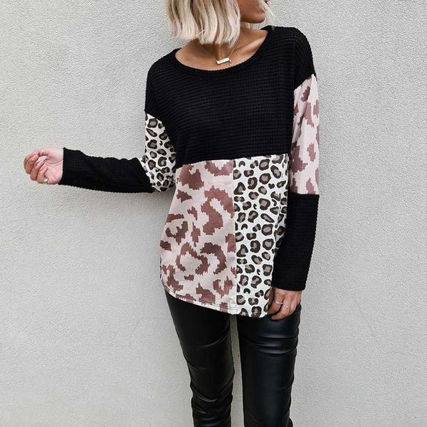women's sweaters autumn winter leopard women round neck vintage patchwork print long sleeve casual loose maxi sweater female sj6720c, White;black
women's sweaters autumn winter leopard women round neck vintage patchwork print long sleeve casual loose maxi sweater female sj6720c, White;black