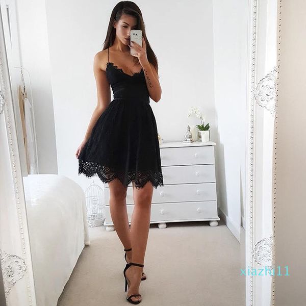 column womens clothing lace summer casual dresses button spahetti strap bodycon pencil ladies dresses, Black;gray
column womens clothing lace summer casual dresses button spahetti strap bodycon pencil ladies dresses, Black;gray