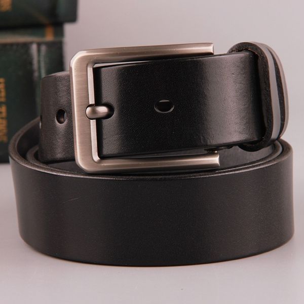 new men genuine leather business belt luxury fashion designer belt jeans belts male pin buckle cowskin strap mens, Black;brown
new men genuine leather business belt luxury fashion designer belt jeans belts male pin buckle cowskin strap mens, Black;brown