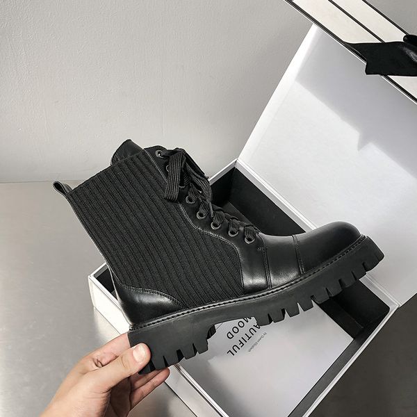 may niamh ankle boots 4cm thick heels lace-up genuine leather round toe non-slip short boots shoes handmade woman size 33 a008, Black
may niamh ankle boots 4cm thick heels lace-up genuine leather round toe non-slip short boots shoes handmade woman size 33 a008, Black