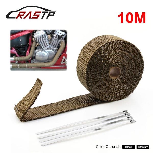 10m car motorcycle exhaust wrap pipe header heat wrap turbo mainfold heat exhaust thermal tape stainless steel tie cr1007
10m car motorcycle exhaust wrap pipe header heat wrap turbo mainfold heat exhaust thermal tape stainless steel tie cr1007