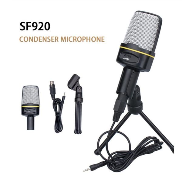 microphones sf920 condenser recording microphone for pc cardioid vocals voice over mic headphone output&volume control
microphones sf920 condenser recording microphone for pc cardioid vocals voice over mic headphone output&volume control