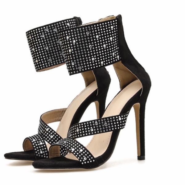 2020 new &# european and american cross-border new diamond-set open toe elegant stiletto sandals womens shoes, Black
2020 new &# european and american cross-border new diamond-set open toe elegant stiletto sandals womens shoes, Black