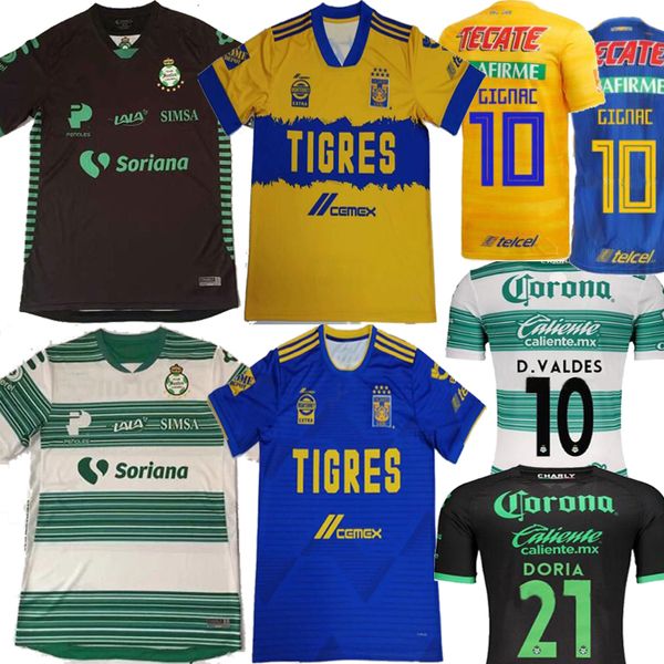 2021 mexico liga 7 star tigres uanl gignac santos laguna valdes mens soccer jerseys furch camiseta de foot veracruz football shirts 20 21, Black;yellow
2021 mexico liga 7 star tigres uanl gignac santos laguna valdes mens soccer jerseys furch camiseta de foot veracruz football shirts 20 21, Black;yellow