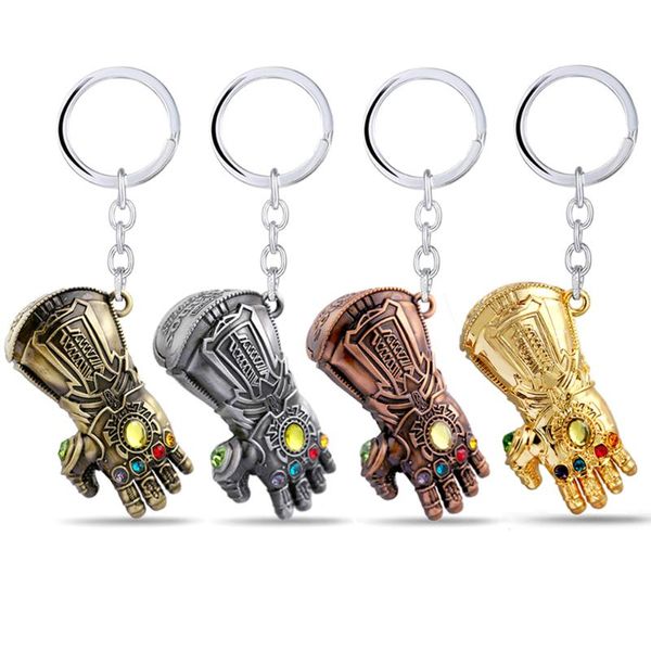 movies jewelry infinity glove gauntlet keychain crystal insert metal fist pendant porte clef car key chain, Silver
movies jewelry infinity glove gauntlet keychain crystal insert metal fist pendant porte clef car key chain, Silver