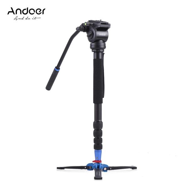 andoer professional 172cm/67.7" video monopod unipod camera stand support w/ fluid head 3-feet base for ildc dslr camcorder dv
andoer professional 172cm/67.7" video monopod unipod camera stand support w/ fluid head 3-feet base for ildc dslr camcorder dv