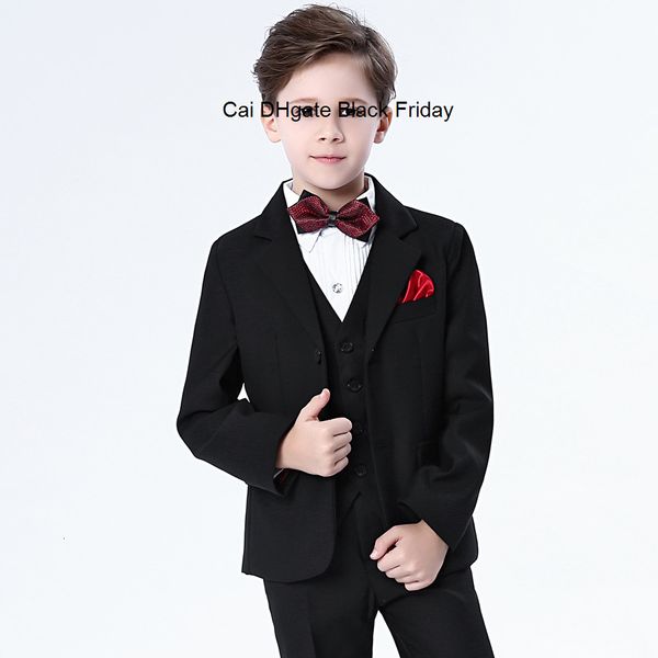 children's tuxedo suit set flower boys formal wedding party performanc costume kids blazer vest pants shirts bowtie clothing set
children's tuxedo suit set flower boys formal wedding party performanc costume kids blazer vest pants shirts bowtie clothing set