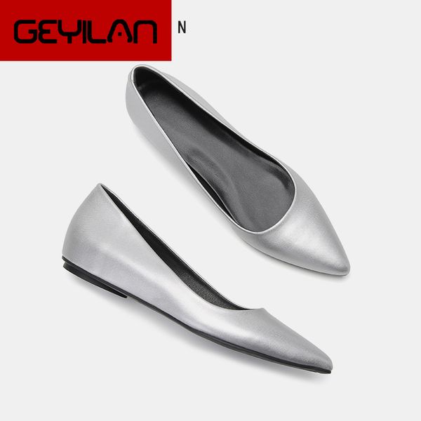 silver pointed toe flat shoes women's 2020 new flat sole casual shoes basic style all match silk fabrics working driving shoe, Black
silver pointed toe flat shoes women's 2020 new flat sole casual shoes basic style all match silk fabrics working driving shoe, Black