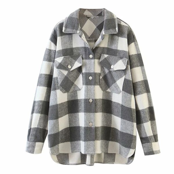 High Quality Women Long Sleeve Shirts Fashion Casual Style Thick Autumn Winter Warm Woolen Shirt Women Outwear Plaid Multi Color Size Xs S M
High Quality Women Long Sleeve Shirts Fashion Casual Style Thick Autumn Winter Warm Woolen Shirt Women Outwear Plaid Multi Color Size Xs S M