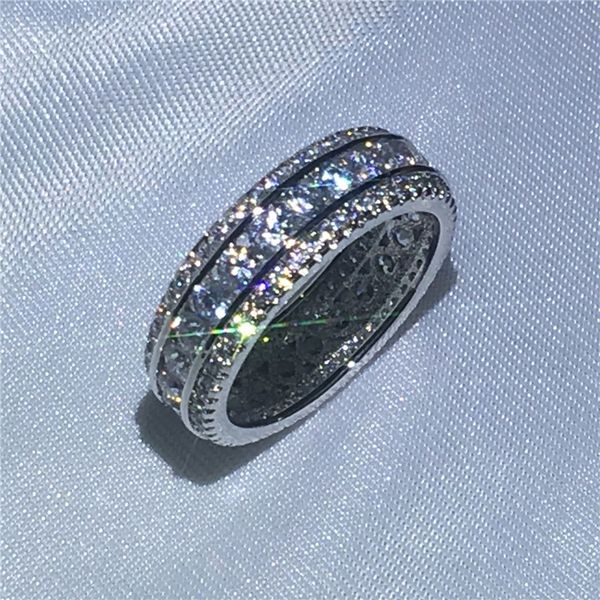 Februaryfrost Brand New Women Fashion Full Round Zircon White Gold Filled Engagement Wedding Band Ring for Women Jewelry Size 5-10 Gift
Februaryfrost Brand New Women Fashion Full Round Zircon White Gold Filled Engagement Wedding Band Ring for Women Jewelry Size 5-10 Gift