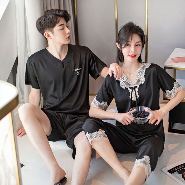 men's sleepwear fzslcyiyi silk pajama sets suits short couples pyjamas male satin pajamas casual summer xxxl, Black;brown
men's sleepwear fzslcyiyi silk pajama sets suits short couples pyjamas male satin pajamas casual summer xxxl, Black;brown