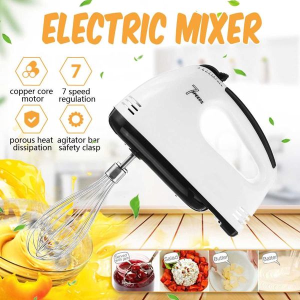 7 speed control hand mini mixer blender multifunctional processor kitchen mini electric manual cooking tools