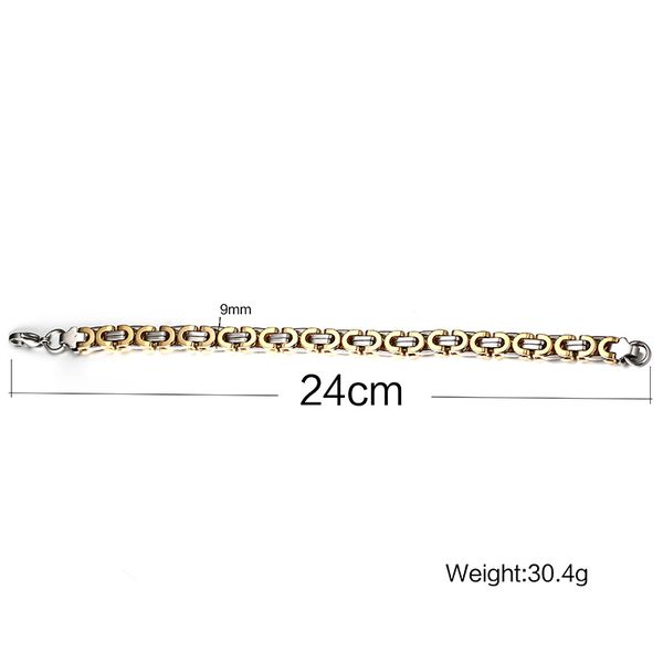 bracelets stainless steel link chain on hand mens accessories charm male bracelets men bangles men's rock style, Black
bracelets stainless steel link chain on hand mens accessories charm male bracelets men bangles men's rock style, Black