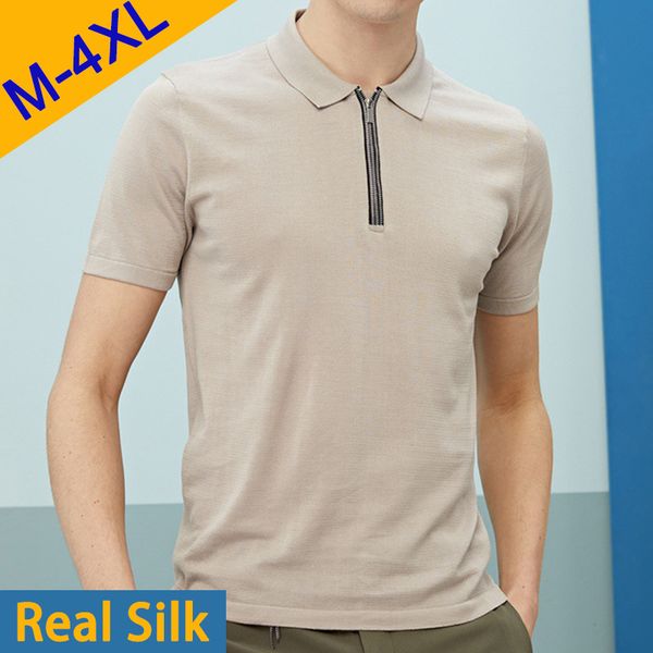 muls luxury real silk shirt men knitted half zipper shirt mulberry silk short sleeve soft comfortable plus size 4xl, White;black
muls luxury real silk shirt men knitted half zipper shirt mulberry silk short sleeve soft comfortable plus size 4xl, White;black