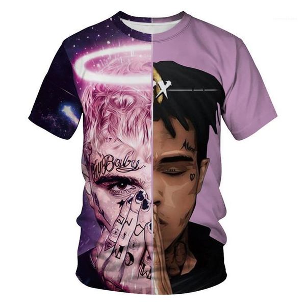 fashion usa rapper male tshirts teenagers designer summer clothes rip xxxtentacion mens tshirts 3d digital printed short sleeved, White;black
fashion usa rapper male tshirts teenagers designer summer clothes rip xxxtentacion mens tshirts 3d digital printed short sleeved, White;black