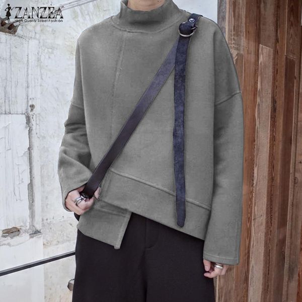 women's hoodies & sweatshirts 2021 winter long sleeve zanzea women solid basic pullover autumn casual trutleneck sweatshirt fashion pl, Black
women's hoodies & sweatshirts 2021 winter long sleeve zanzea women solid basic pullover autumn casual trutleneck sweatshirt fashion pl, Black