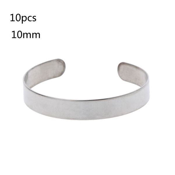10pcs titanium blank stamping bracelet diy leather cuff bangles jewelry making 667e, Black
10pcs titanium blank stamping bracelet diy leather cuff bangles jewelry making 667e, Black