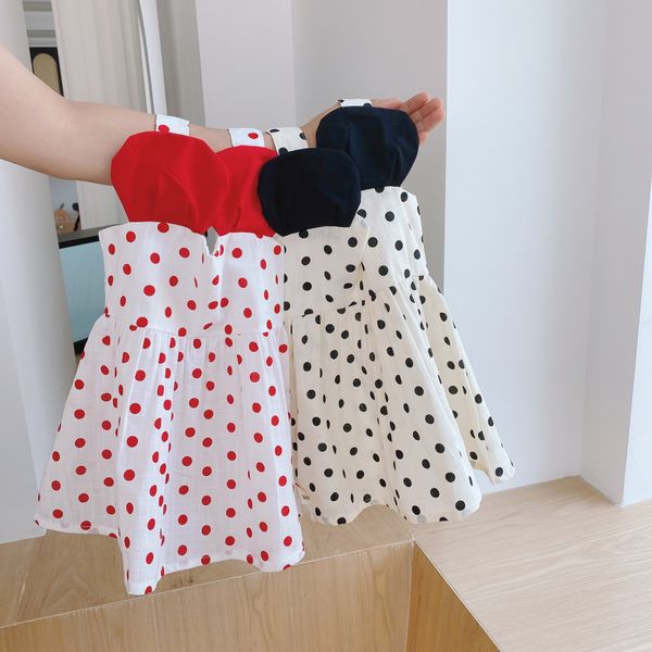 girl's polka dot sleeveless 2020 summer korean style new sweet suspender skirt dress cute princess suspender dress eq068 lgjhi, Black;gray
girl's polka dot sleeveless 2020 summer korean style new sweet suspender skirt dress cute princess suspender dress eq068 lgjhi, Black;gray