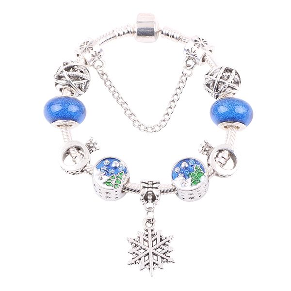 exquisite christmas tree beads snowflake pendant series diy suitable for women bracelet jewelry glamour european trend fashion, Black
exquisite christmas tree beads snowflake pendant series diy suitable for women bracelet jewelry glamour european trend fashion, Black