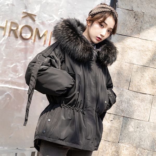 women's down & parkas leiouna thick slim cotton plus size loose korean fashion winter coat women female warm feather jacket parka duck, Black
women's down & parkas leiouna thick slim cotton plus size loose korean fashion winter coat women female warm feather jacket parka duck, Black