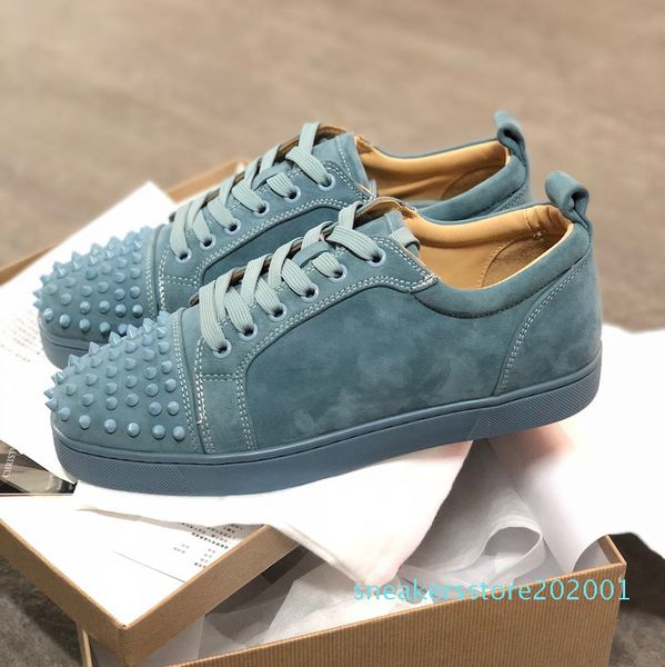 iluxury designer sneakers studded spikes men trainers red bottom shoes 100% genuine leather fashion casual shoes us 5-12.5 s01, Black
iluxury designer sneakers studded spikes men trainers red bottom shoes 100% genuine leather fashion casual shoes us 5-12.5 s01, Black