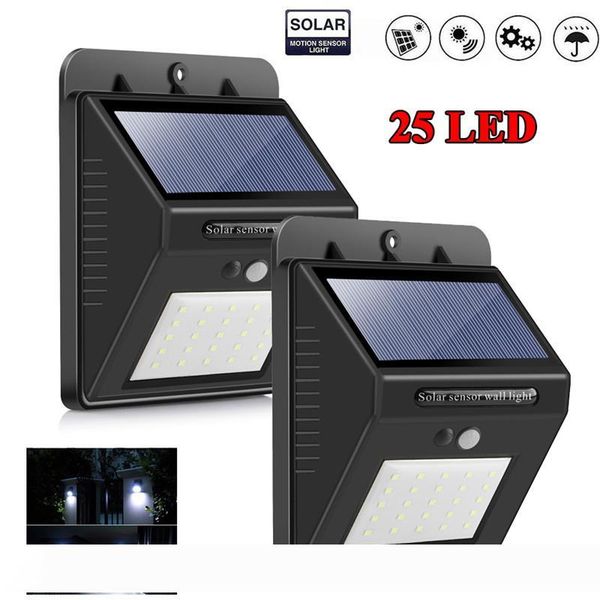 25 led solar light outdoor solar lamp waterproof pir motion sensor garden solar light security powered sunlight wall lighting
25 led solar light outdoor solar lamp waterproof pir motion sensor garden solar light security powered sunlight wall lighting