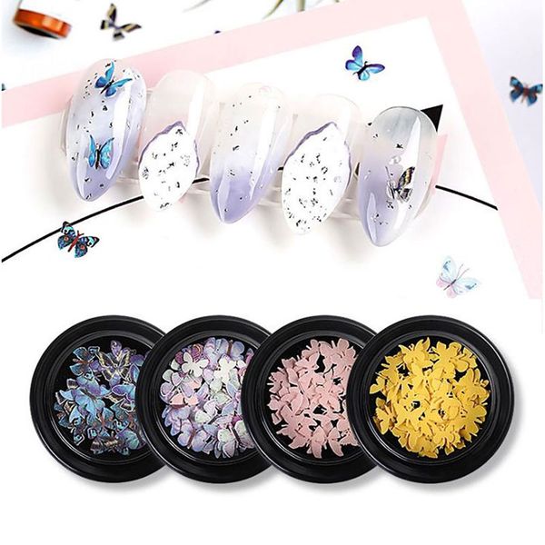 1 box 3d butterfly colorful nail sequins nail art flakes slices diy charm manicure decorations art flakes, Silver;gold
1 box 3d butterfly colorful nail sequins nail art flakes slices diy charm manicure decorations art flakes, Silver;gold