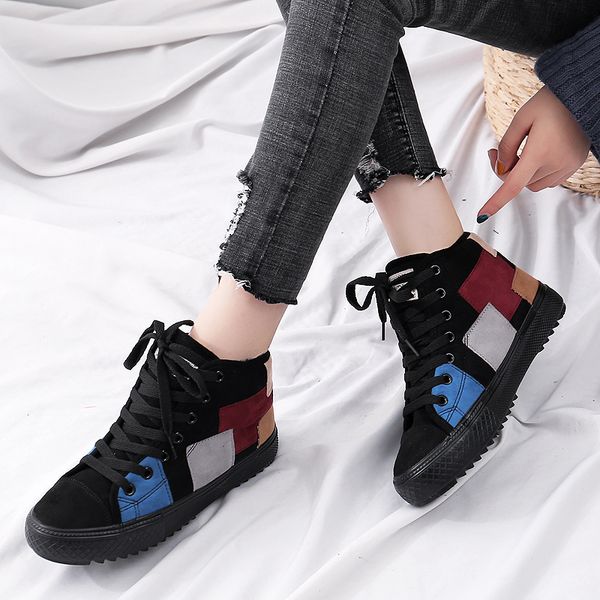 winter sponge cake bottom korean version casual high-versatile board shoes, Black
winter sponge cake bottom korean version casual high-versatile board shoes, Black