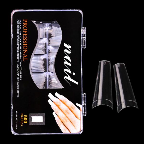 false nails 500pcs/set 10 sizes ballerina nail tips french coffin fake half cover clear/natural flat shape, Red;gold
false nails 500pcs/set 10 sizes ballerina nail tips french coffin fake half cover clear/natural flat shape, Red;gold