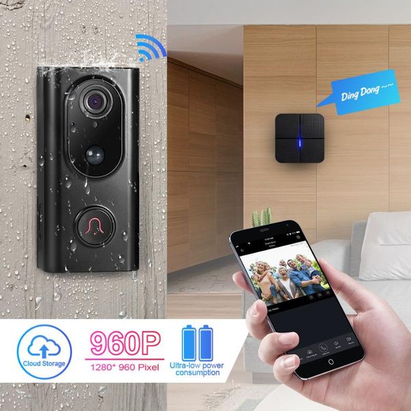 doorbells kerui l16 1.3mp 960p video intercom smart wireless ip wifi doorbell camera security phone waterproof cloud storage for home
doorbells kerui l16 1.3mp 960p video intercom smart wireless ip wifi doorbell camera security phone waterproof cloud storage for home