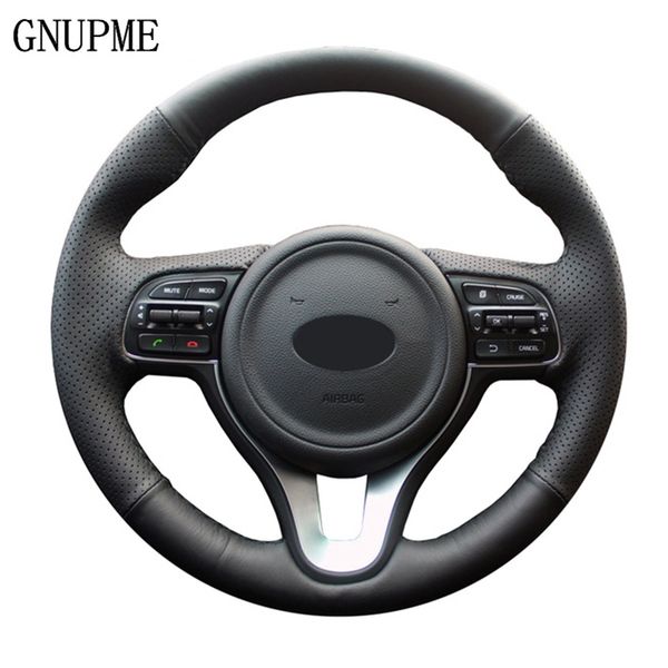 gnupme black hand-stitched soft artificial leather car steering wheel cover for kia sportage 4 kx5 2020 2020 k5
gnupme black hand-stitched soft artificial leather car steering wheel cover for kia sportage 4 kx5 2020 2020 k5
