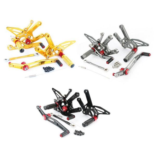 adjustable rearset foot pegs for yzf r6 2020-2020 motorcycle shift brake lever pedal
adjustable rearset foot pegs for yzf r6 2020-2020 motorcycle shift brake lever pedal