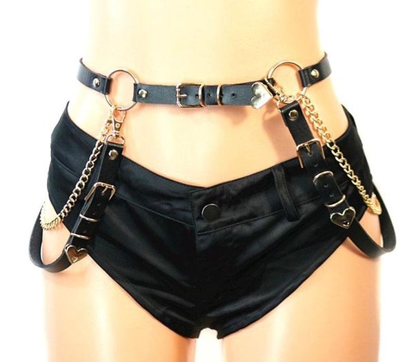 Women Punk Chain Belt Adjustable Black Leather Buckle Belt Metal Chain Waist Strap Street Decorative Waistband belts For Skirts
Women Punk Chain Belt Adjustable Black Leather Buckle Belt Metal Chain Waist Strap Street Decorative Waistband belts For Skirts