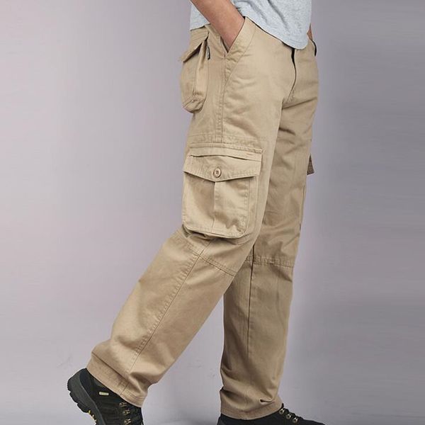 men's pants men loose cotton length cargo overall casual man trousers plus size s m xl 2xl 3xl, Black
men's pants men loose cotton length cargo overall casual man trousers plus size s m xl 2xl 3xl, Black