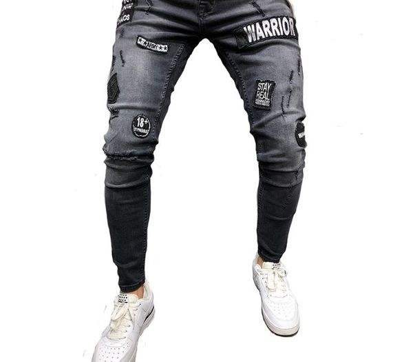 men street wear casual slim fit elastic printed biker jeans skinny denim long pants with cotton rippe trousers man modis hip hop, Blue
men street wear casual slim fit elastic printed biker jeans skinny denim long pants with cotton rippe trousers man modis hip hop, Blue