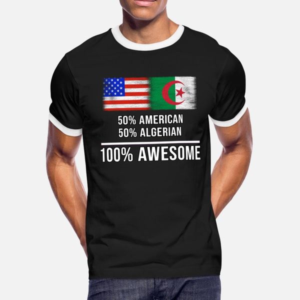 50 american 50 algerian 100 awesome t shirt men anti-wrinkle short sleeve s-3xl natural anti-wrinkle humor summer style standard
50 american 50 algerian 100 awesome t shirt men anti-wrinkle short sleeve s-3xl natural anti-wrinkle humor summer style standard