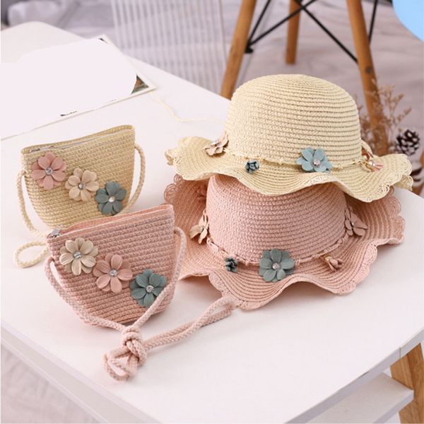 girls wide brim straw woven sun protection beach hat flowers summer travel bucket cap portable handbag new, Blue;gray
girls wide brim straw woven sun protection beach hat flowers summer travel bucket cap portable handbag new, Blue;gray