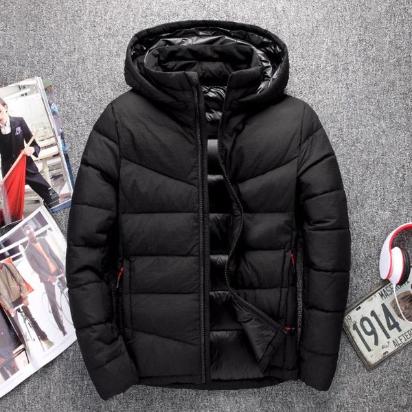 mens winter thick hooded down jackets male casual hoodie men jacket coat white duck down jacket warm men's snow overcoat, Black
mens winter thick hooded down jackets male casual hoodie men jacket coat white duck down jacket warm men's snow overcoat, Black
