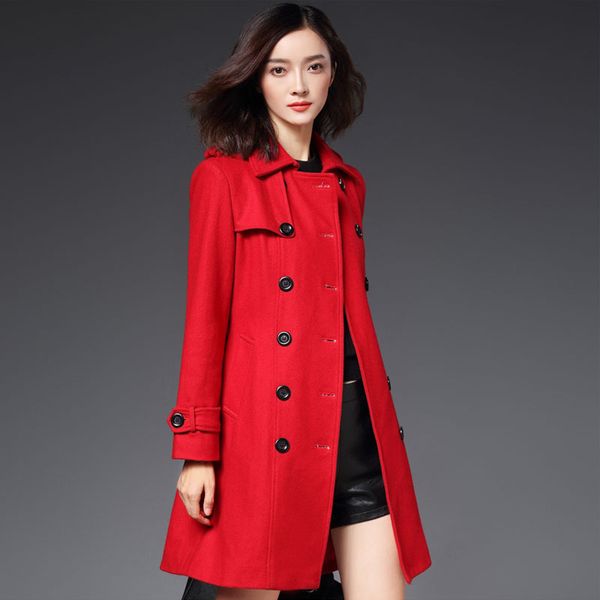 women's wool & blends kmetram fashion woolen coat winter jacket women clothes 2021 female korean long trench coats manteau femme my, Black
women's wool & blends kmetram fashion woolen coat winter jacket women clothes 2021 female korean long trench coats manteau femme my, Black